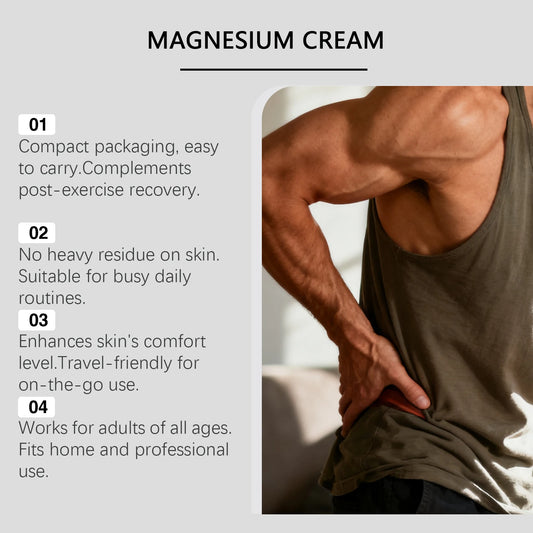 Creme de Magnésio para Músculos e Nervos — Hidratação e Bem-Estar | AlivioPrime