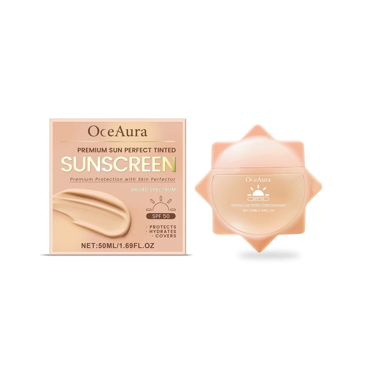 Protetor Solar SPF50+ Rosto e Corpo — Controlo de Oleosidade, Hidratação e Anti-Queimadura | AlivioPrime