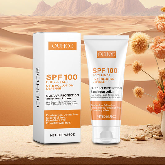 Protetor Solar SPF100+ Rosto e Corpo — Proteção Total UVA & UVB, Anti-Envelhecimento | AlivioPrime