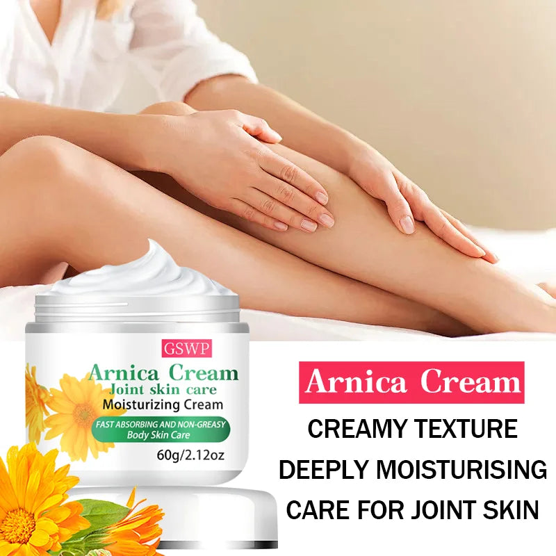 Creme de Arnica Hidratante para Articulações — Absorção Rápida e Conforto Articular | AlivioPrime