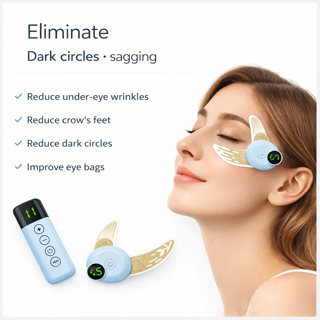 Patches EMS para Olhos e Rosto — Lifting, Anti-Rugas e Olheiras | AlivioPrime