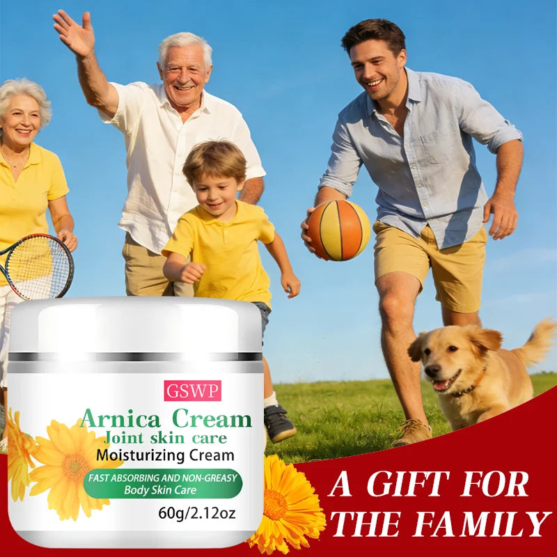 Creme de Arnica Hidratante para Articulações — Absorção Rápida e Conforto Articular | AlivioPrime