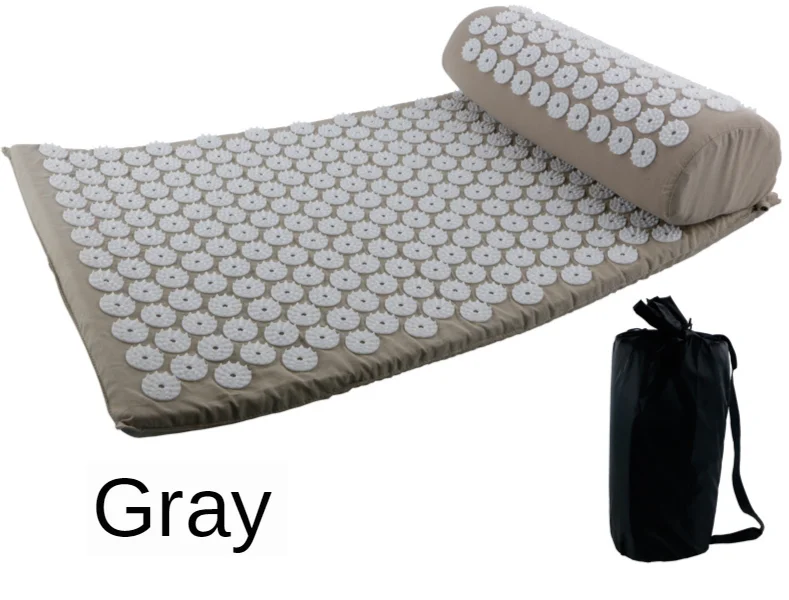 Conjunto Tapete de Acupressura Kuznetsov — Yoga, Pilates e Alívio de Dores
