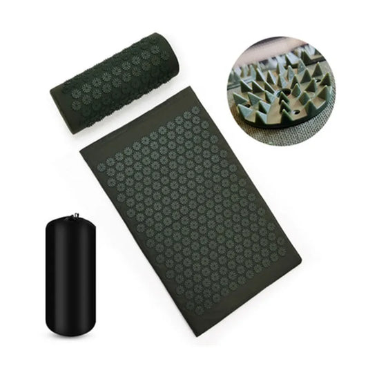 Conjunto Tapete de Acupressura Kuznetsov — Yoga, Pilates e Alívio de Dores