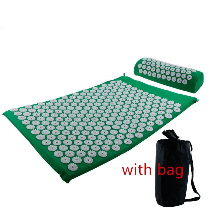 Conjunto Tapete de Acupressura Kuznetsov — Yoga, Pilates e Alívio de Dores
