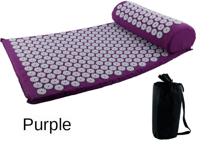Conjunto Tapete de Acupressura Kuznetsov — Yoga, Pilates e Alívio de Dores