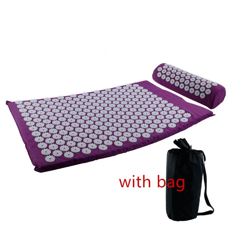 Conjunto Tapete de Acupressura Kuznetsov — Yoga, Pilates e Alívio de Dores