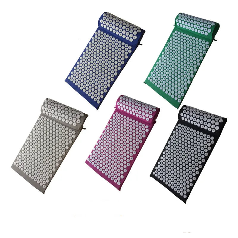 Conjunto Tapete de Acupressura Kuznetsov — Yoga, Pilates e Alívio de Dores