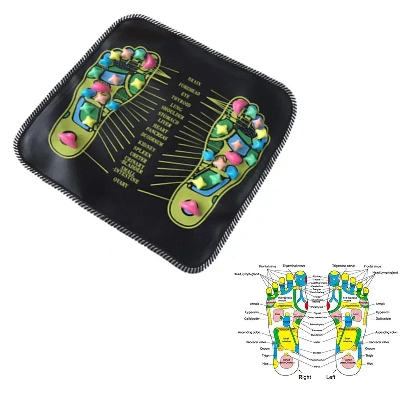 Tapete de Massagem por Acupressura para Pés