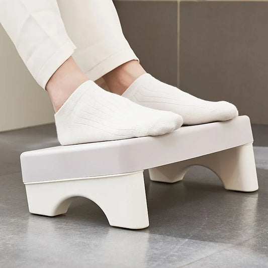 Apoio de Pés Ergonómico para Secretária — Conforto e Postura Correta | AlivioPrime
