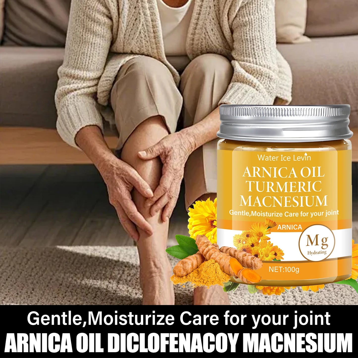 Creme Articular Árnica & Magnésio com Cúrcuma — Conforto Diário | AlivioPrime