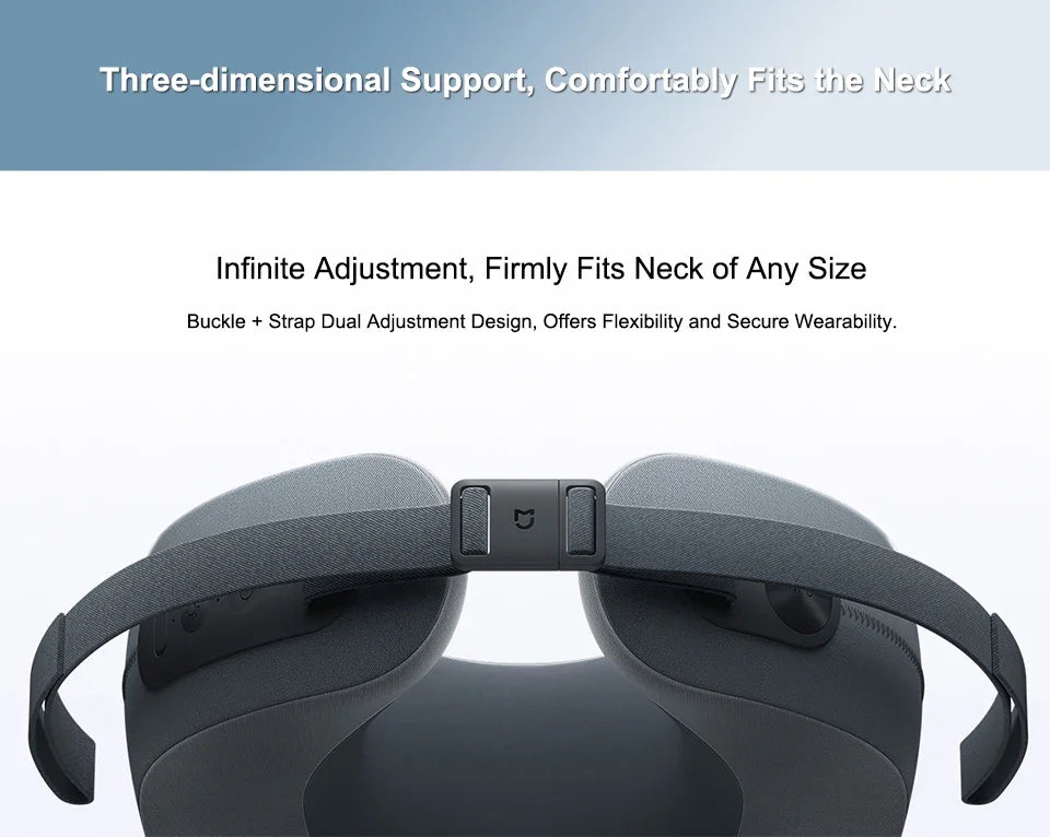 Massageador Cervical Inteligente Xiaomi Mijia — Vibração e Calor Constante 42°C