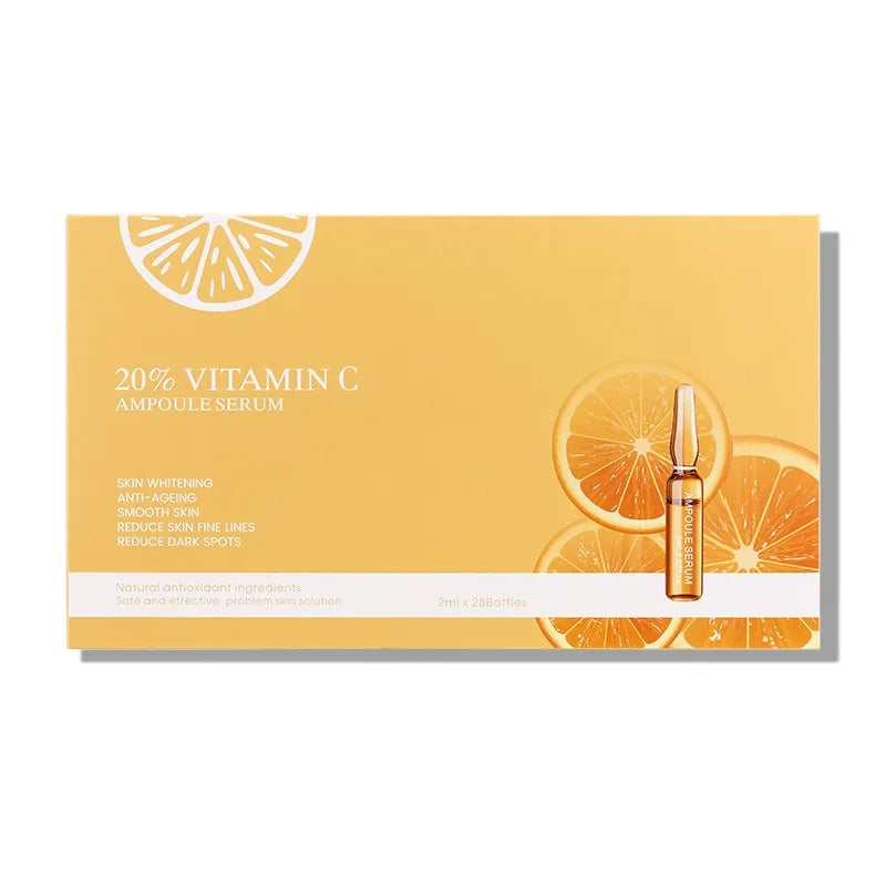 Set de Ampolas de Vitamina C 20% — Clareamento, Anti-Rugas e Luminosidade | AlivioPrime