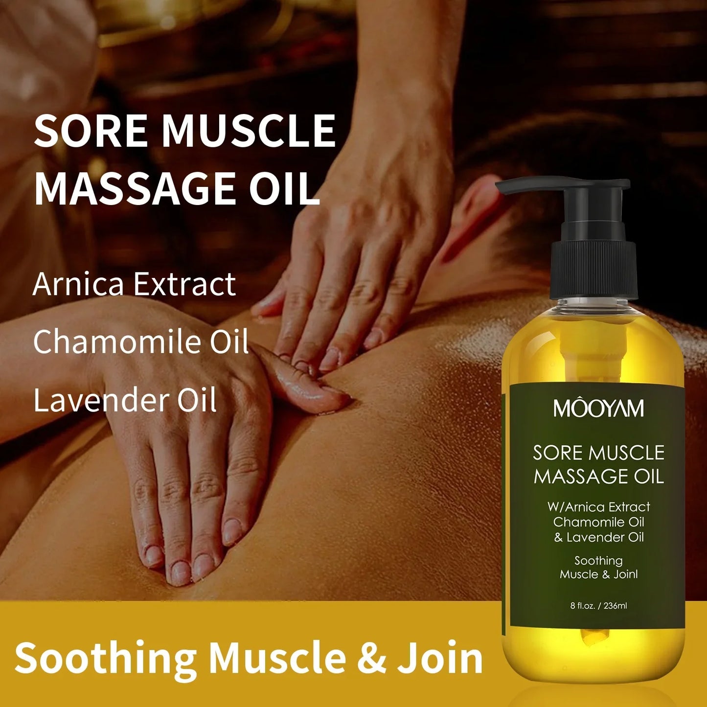 Óleo de Massagem Corporal Orgânico — Lavanda, Frankincense & Anti-Celulite | AlivioPrime