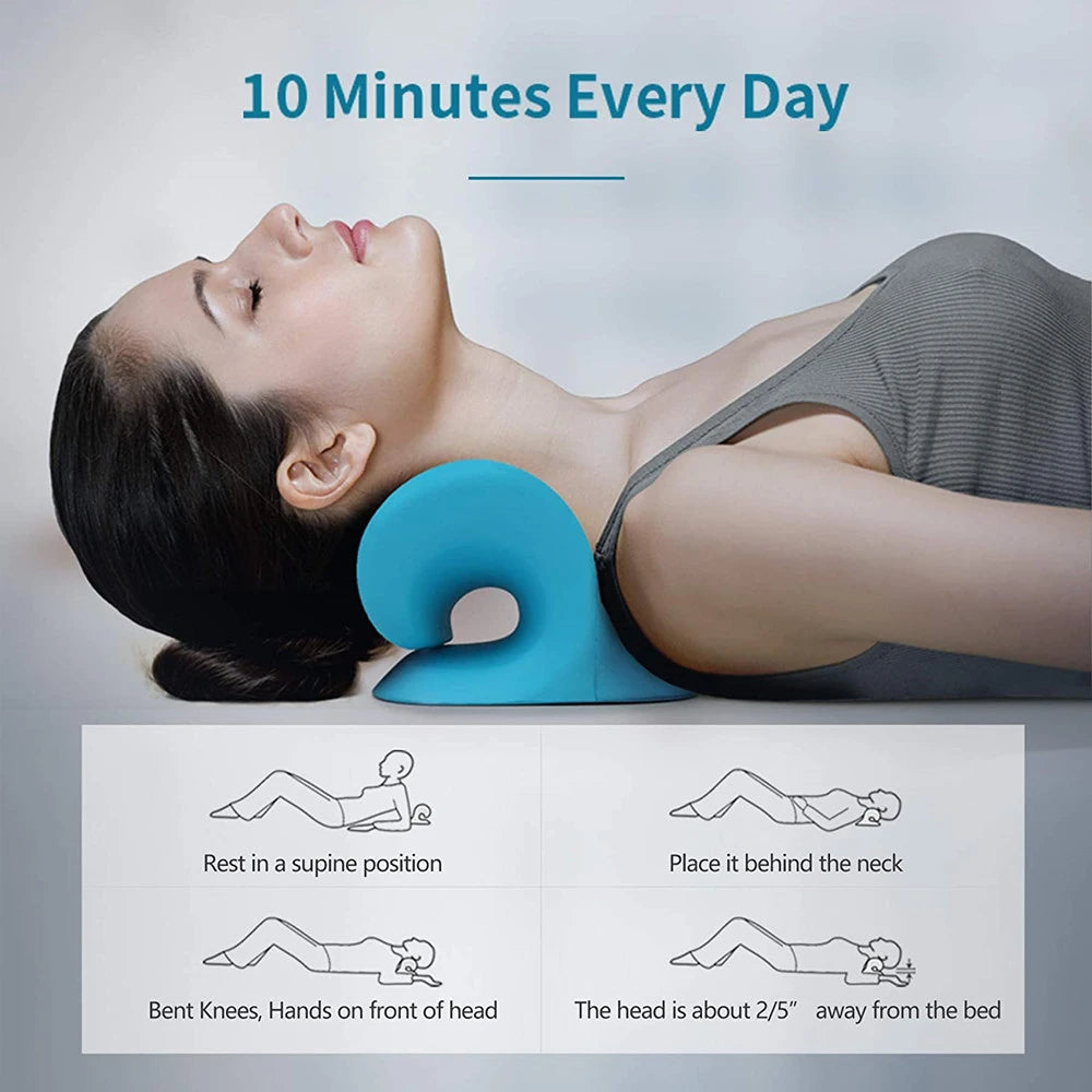Esticador e Relaxador Cervical para Pescoço e Ombros