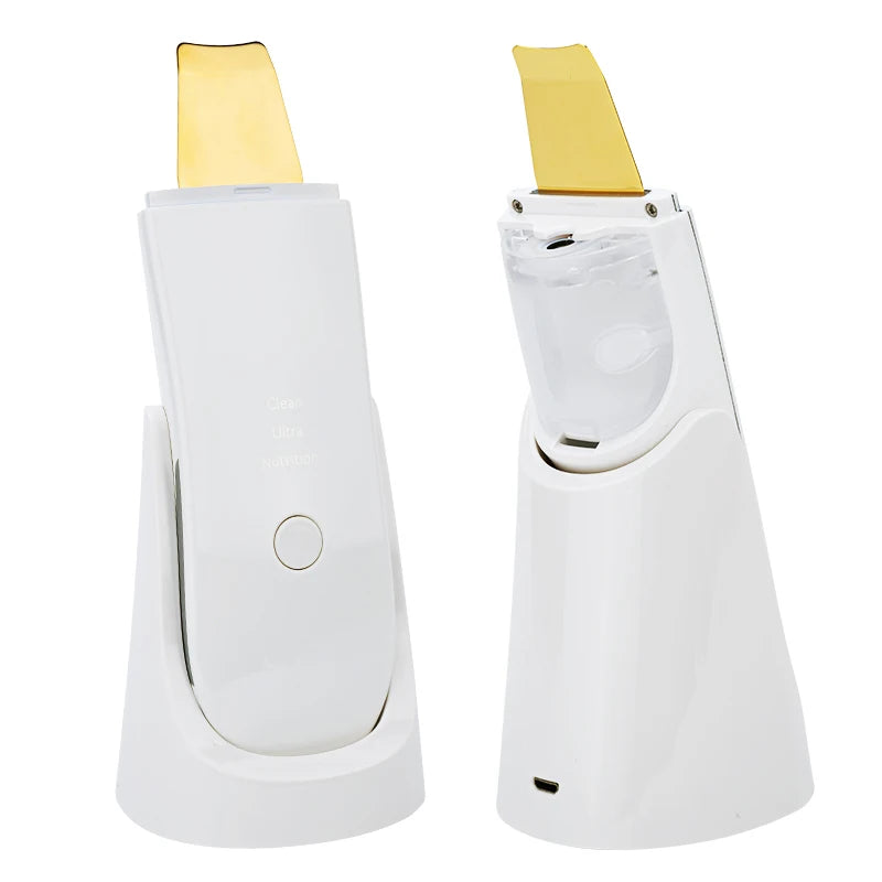 Espátula Ultrassónica de Limpeza Facial Premium — Esfoliante e Anti-Acne | AlivioPrime