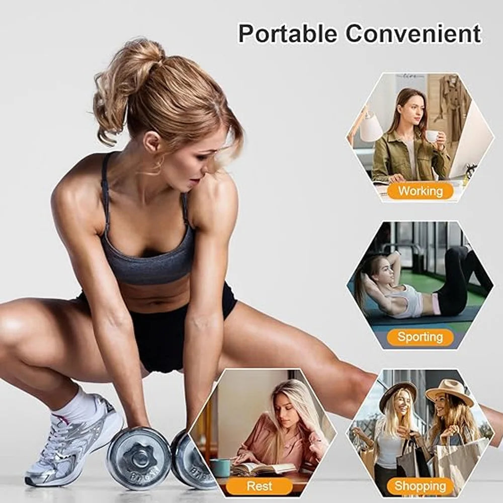 Cinto EMS Tonificador Abdominal — Estimulação Muscular e Modelagem Corporal | AlivioPrime
