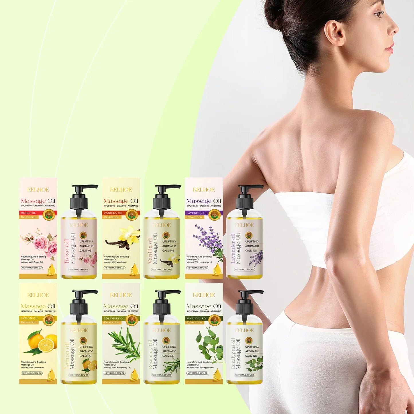 Óleo Corporal para Massagem Relaxante — Alívio Muscular e Bem-Estar | AlivioPrime