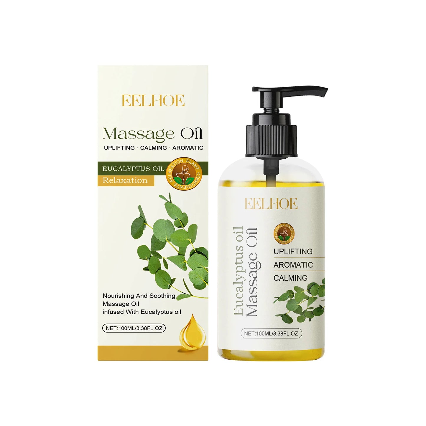 Óleo Corporal para Massagem Relaxante — Alívio Muscular e Bem-Estar | AlivioPrime