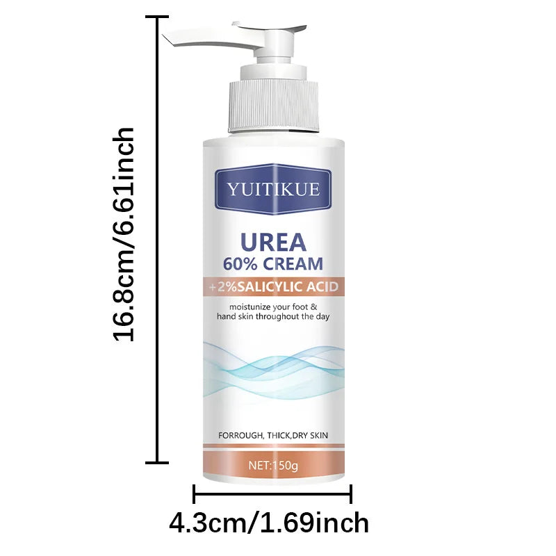 Creme de Ureia 60% com Ácido Salicílico — Reparação Intensa para Mãos e Pés | AlivioPrime
