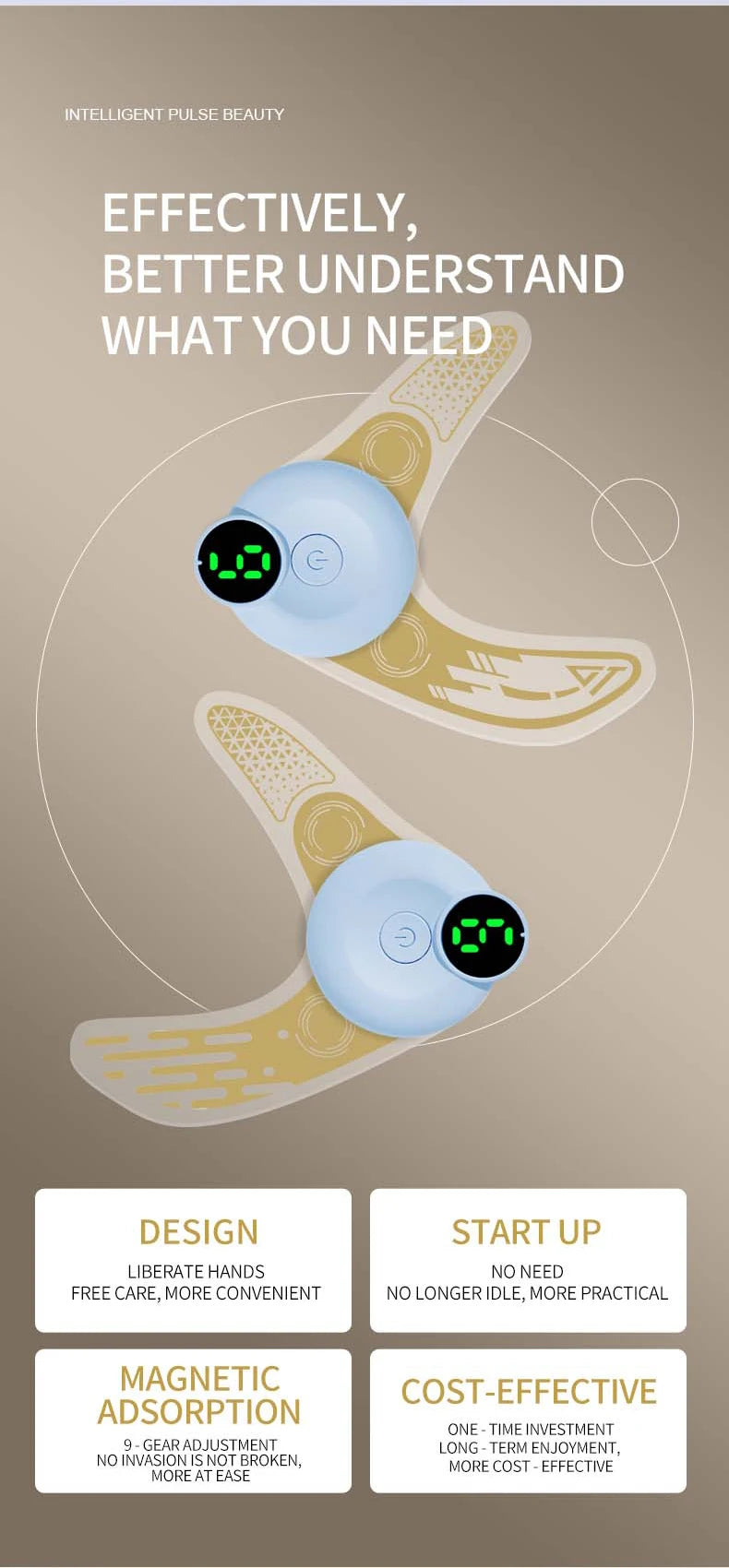 Patches EMS para Olhos e Rosto — Lifting, Anti-Rugas e Olheiras | AlivioPrime