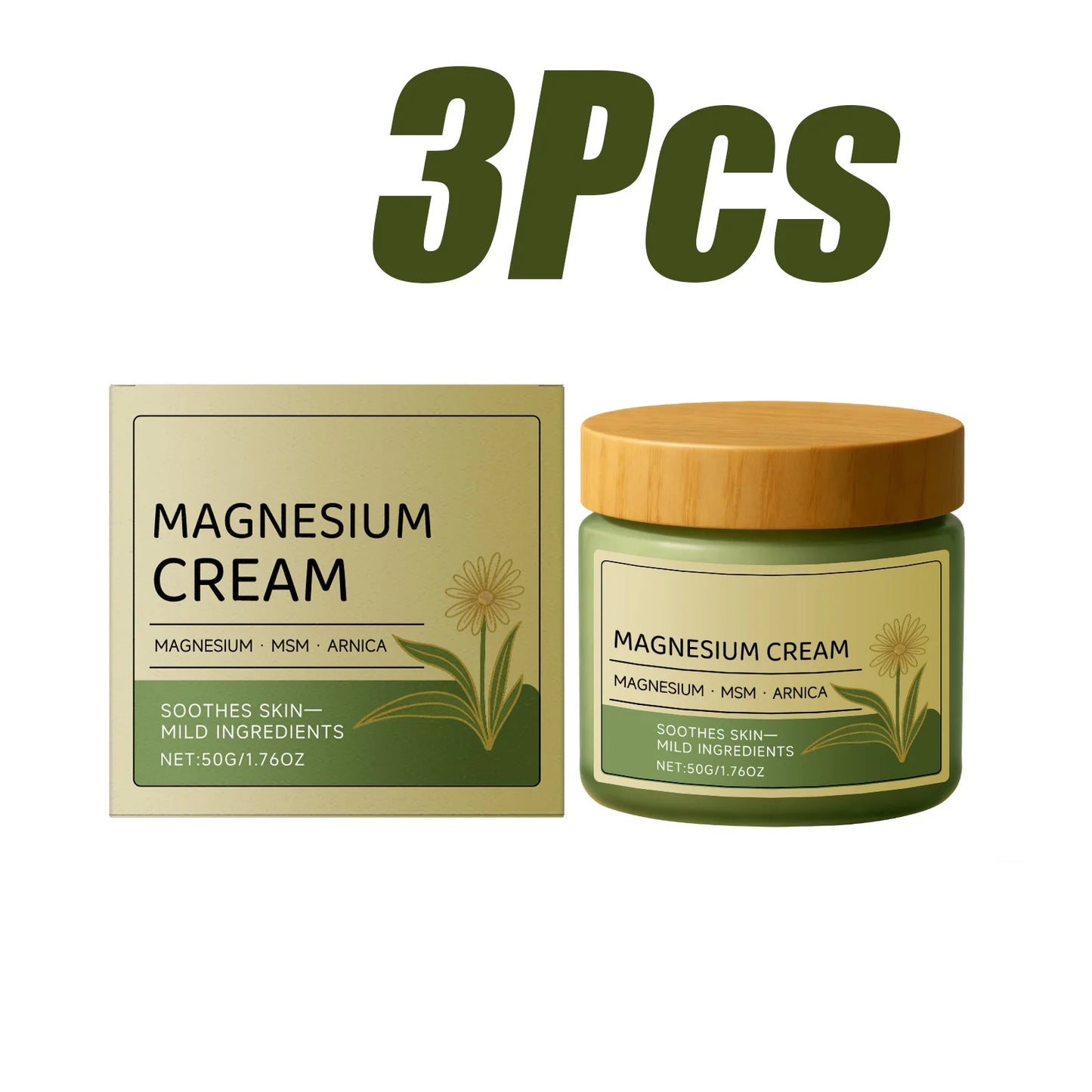 Creme de Magnésio para Músculos e Nervos — Hidratação e Bem-Estar | AlivioPrime