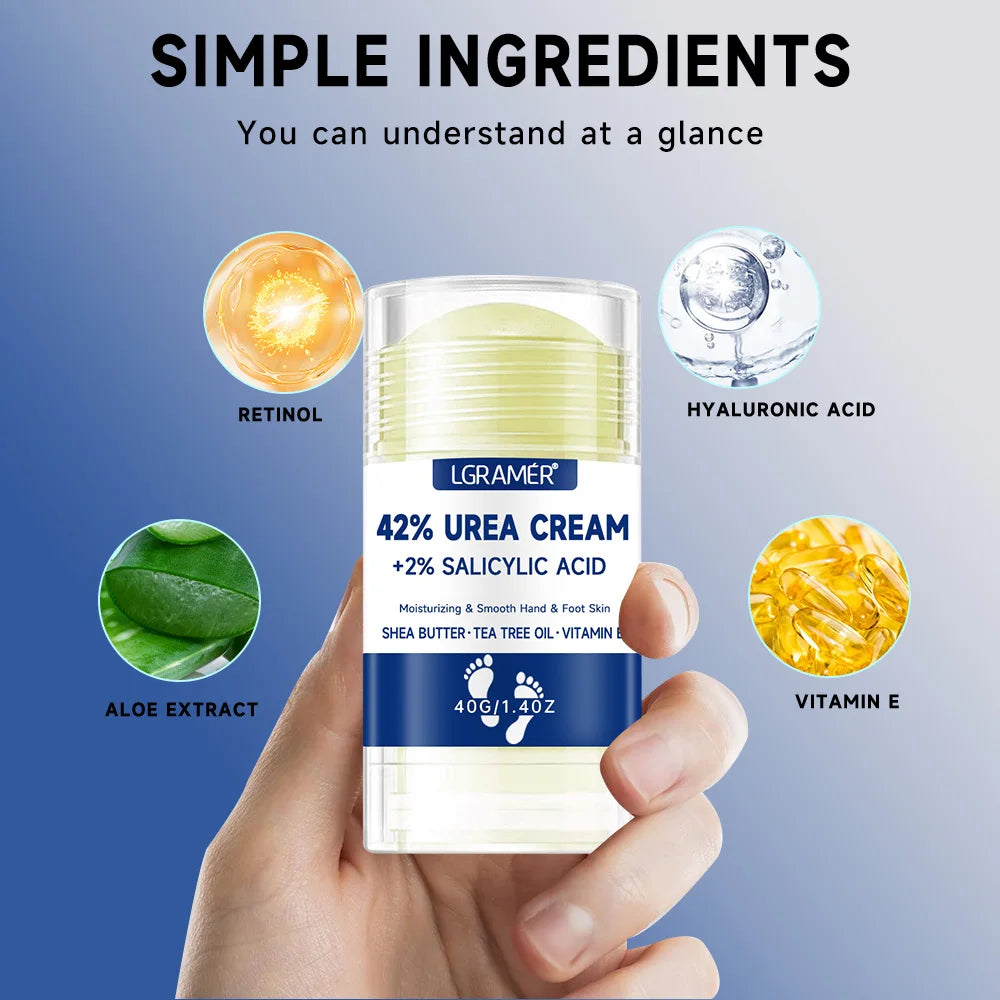 Creme de Pés com Ureia 42% e Ácido Salicílico — Hidratação Intensiva e Suavidade | AlivioPrime