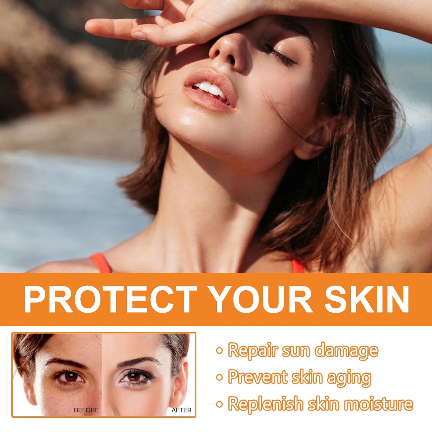 Protetor Solar SPF100+ Rosto e Corpo — Proteção Total UVA & UVB, Anti-Envelhecimento | AlivioPrime