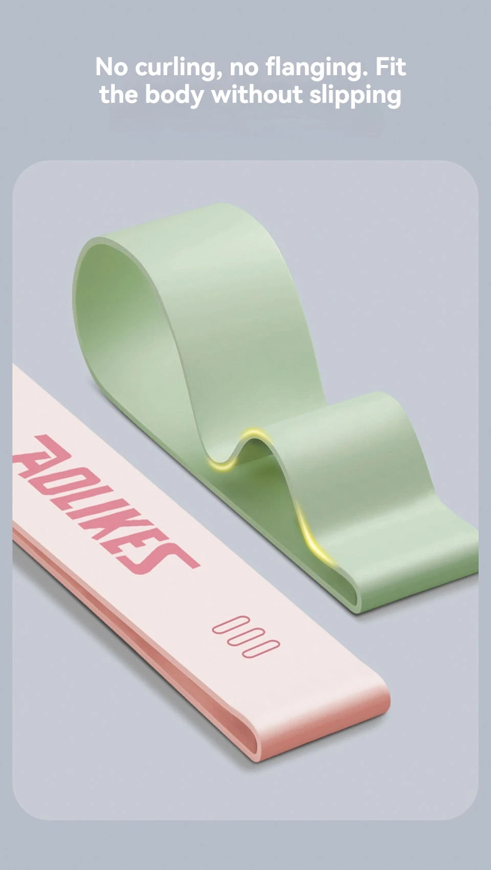 Bandas Elásticas de Resistência para Exercício