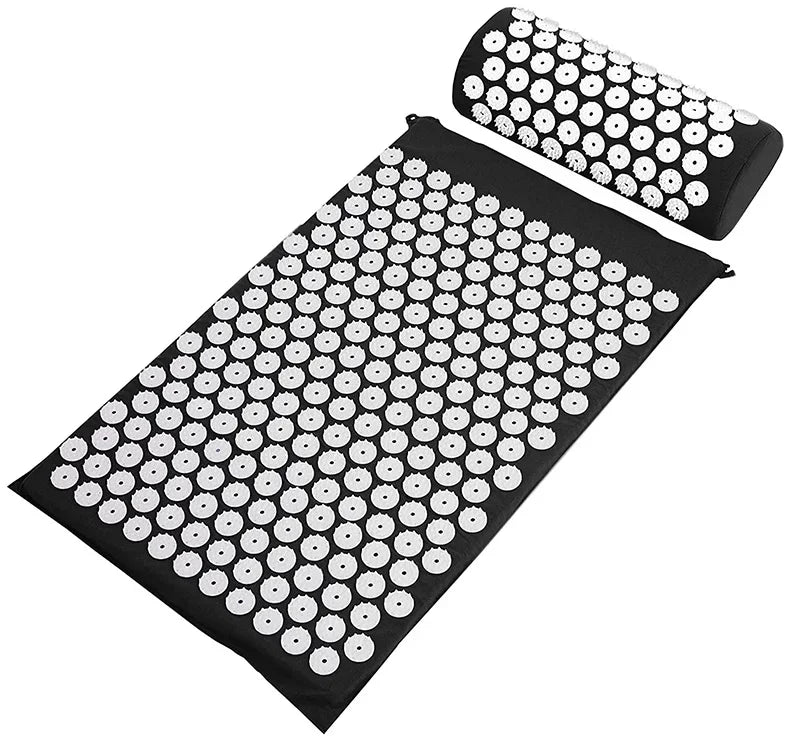Conjunto Tapete e Almofada de Acupressura — Relaxamento e Bem-Estar