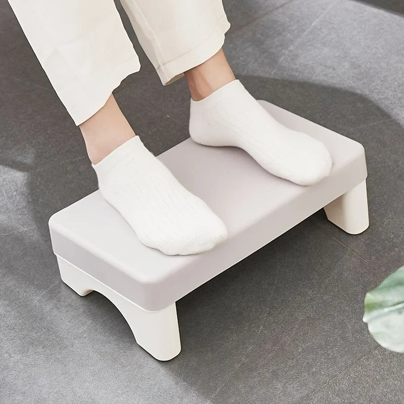 Apoio de Pés Ergonómico para Secretária — Conforto e Postura Correta | AlivioPrime