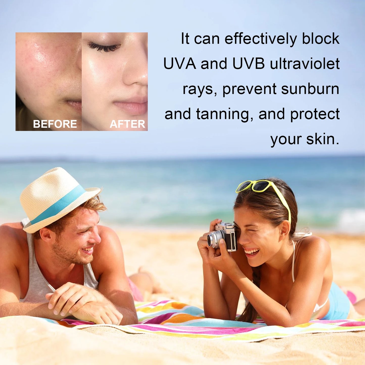 Protetor Solar SPF100+ Rosto e Corpo — Proteção Total UVA & UVB, Anti-Envelhecimento | AlivioPrime