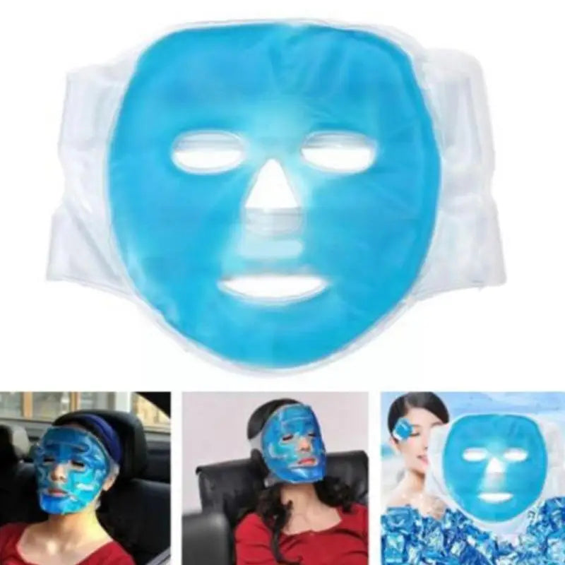 Máscara de Gel Frio para Rosto — Hidratação, Relaxamento e Alívio de Inchazo | AlivioPrime