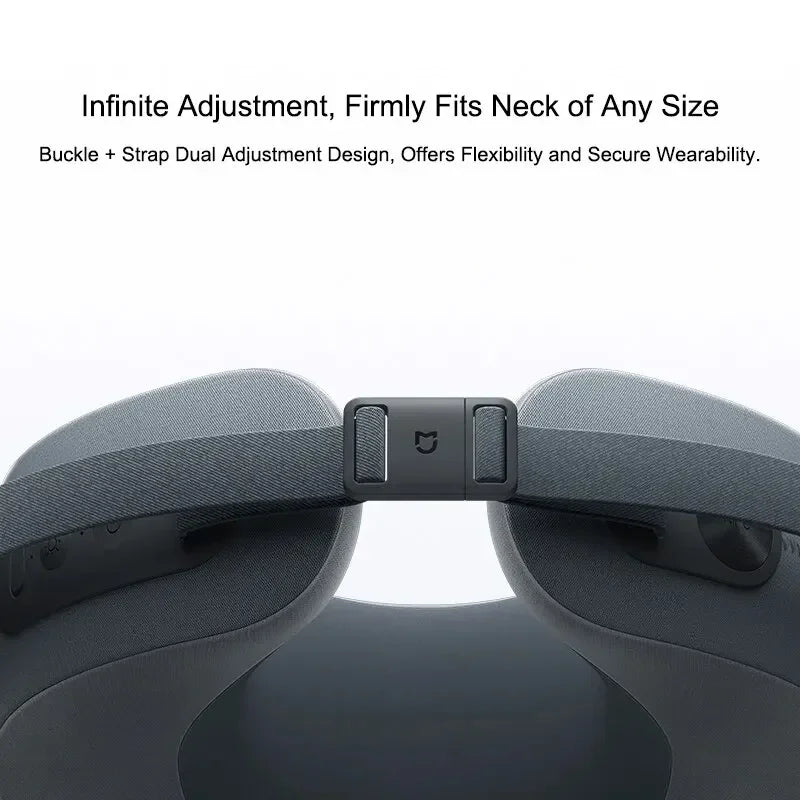 Massageador Cervical Inteligente Xiaomi Mijia — Vibração e Calor Constante 42°C