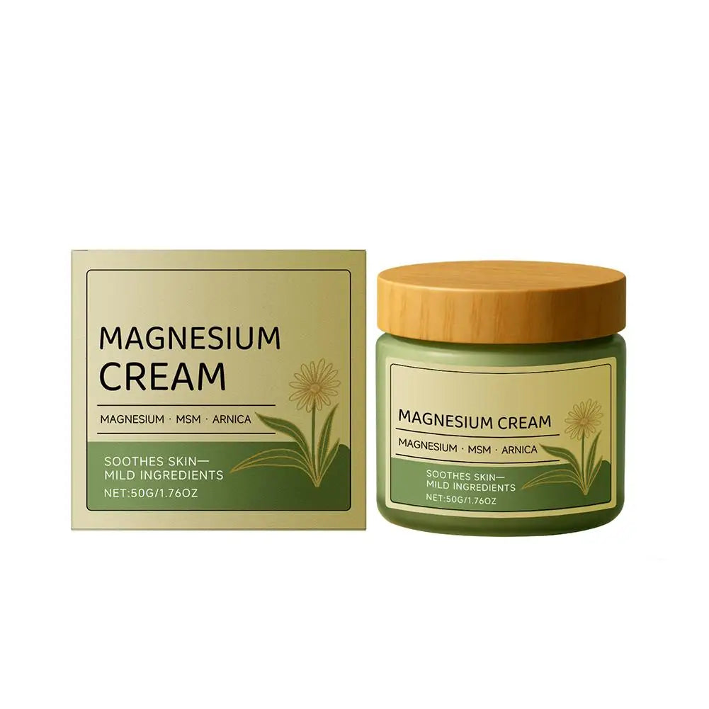 Creme Calmante de Magnésio com Arnica e MSM — Alívio Muscular e Articular | AlivioPrime