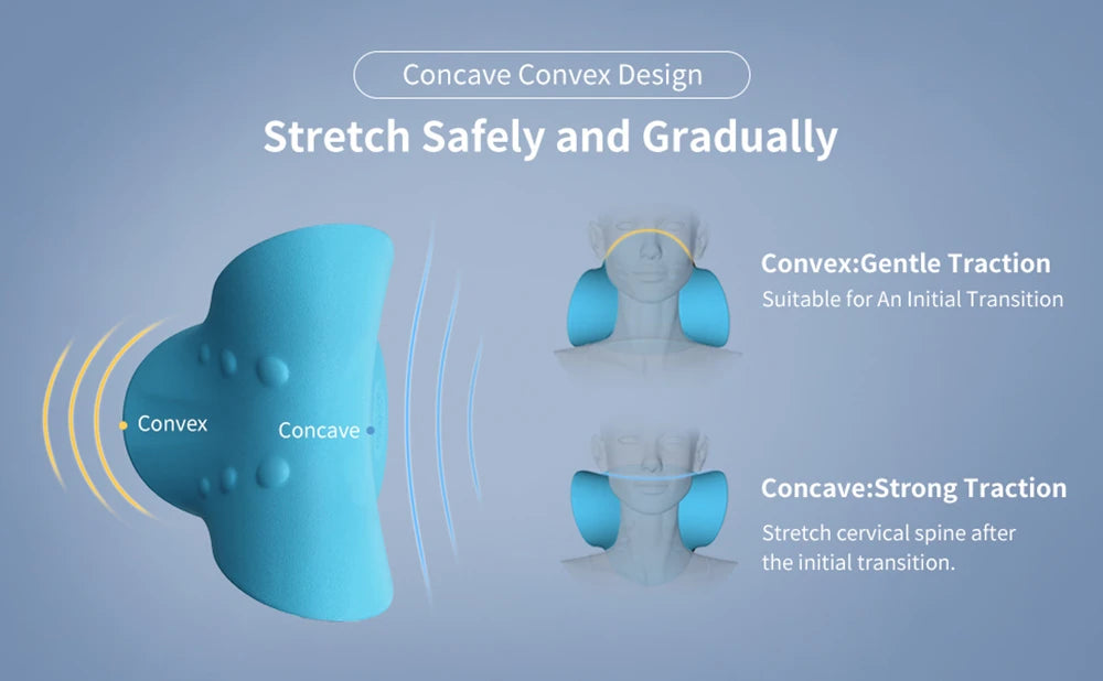 Esticador e Relaxador Cervical para Pescoço e Ombros