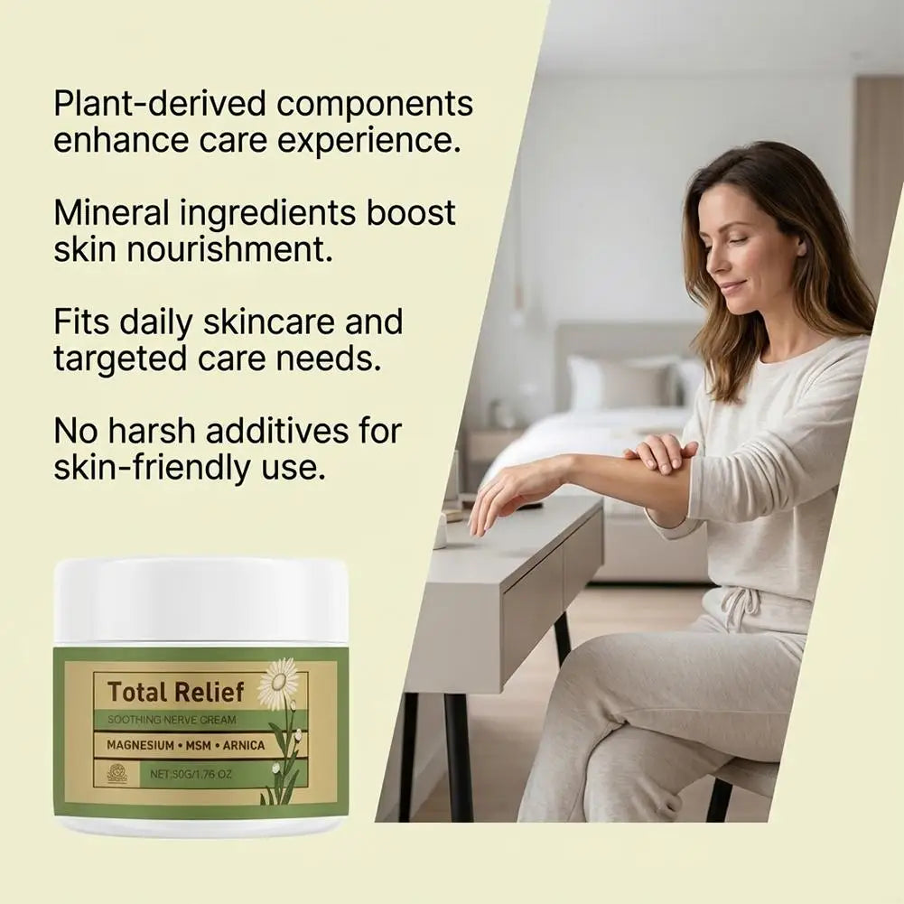 Creme Calmante de Magnésio com Arnica e MSM — Alívio Muscular e Articular | AlivioPrime