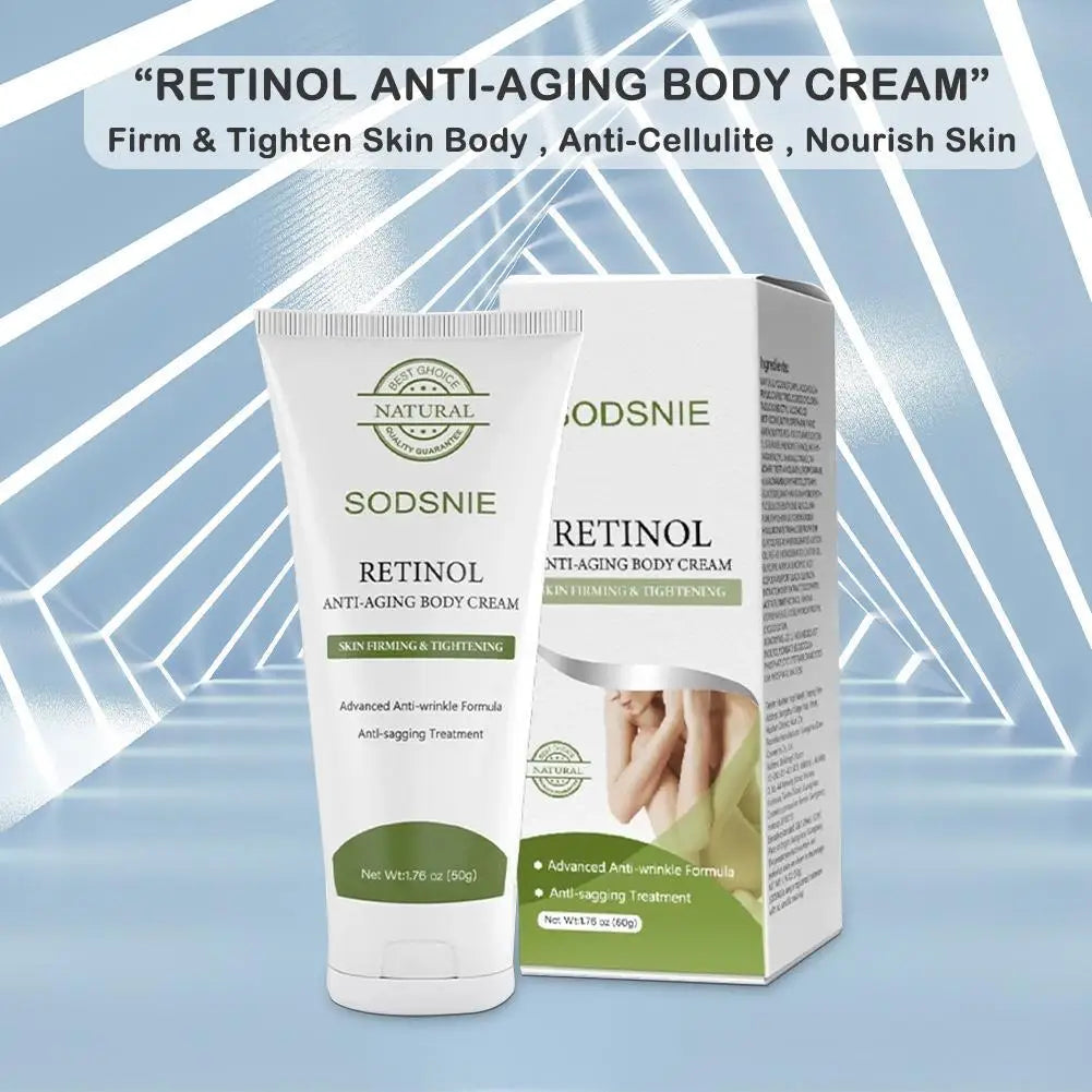 Creme Corporal de Retinol Anti-Celulite — Firmeza, Lifting e Pele Uniforme | AlivioPrime