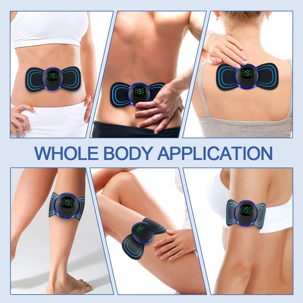 Massageador Cervical EMS de Baixa Frequência