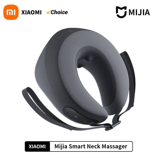 Massageador Cervical Inteligente Xiaomi Mijia — Tecnologia TENS e Calor Constante 42°C