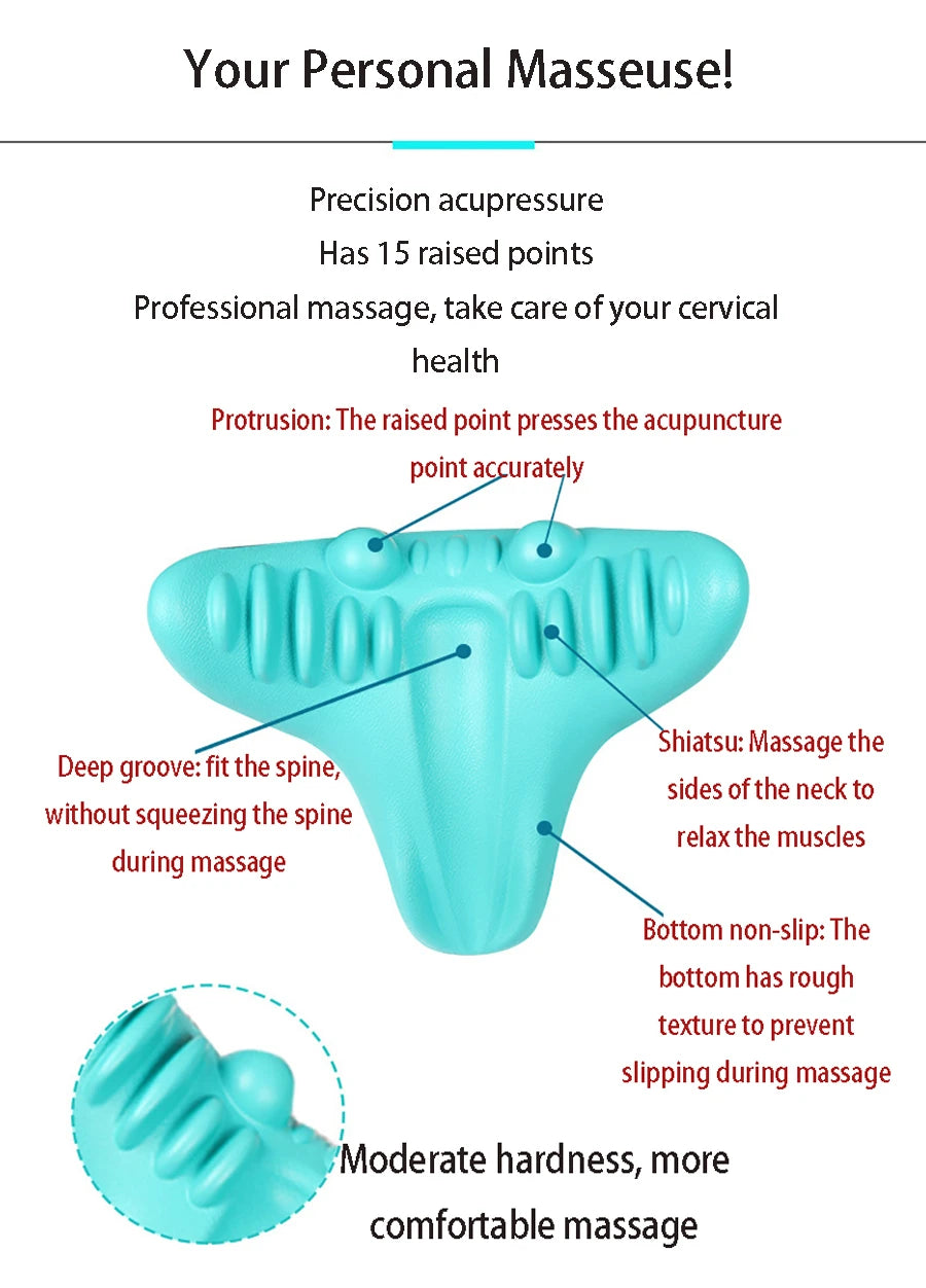 Esticador e Relaxador Cervical para Pescoço e Ombros