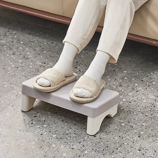 Apoio de Pés Ergonómico para Secretária — Conforto e Postura Correta | AlivioPrime