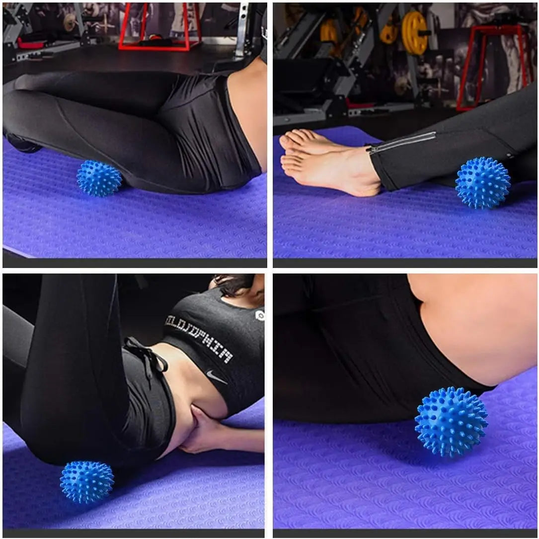 Bola de Massagem com Picos — Tecido Profundo, Trigger Points e Terapia Muscular | AlivioPrime