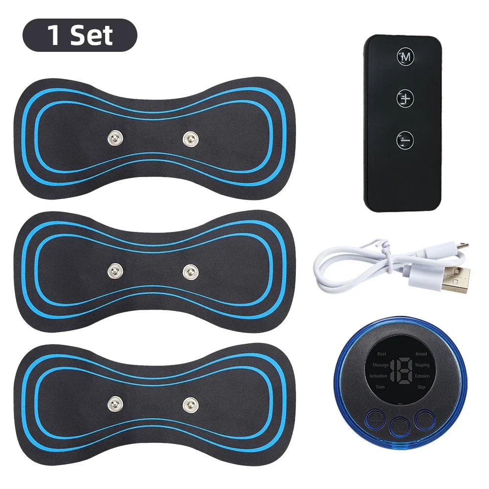 Massageador Cervical EMS de Baixa Frequência