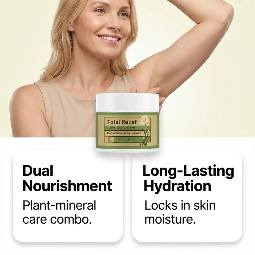Creme Calmante de Magnésio com Arnica e MSM — Alívio Muscular e Articular | AlivioPrime