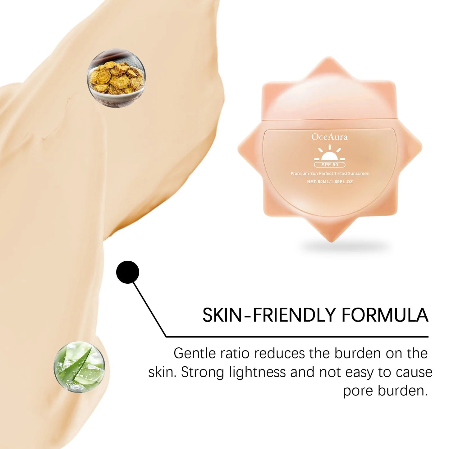 Protetor Solar SPF50+ Rosto e Corpo — Controlo de Oleosidade, Hidratação e Anti-Queimadura | AlivioPrime