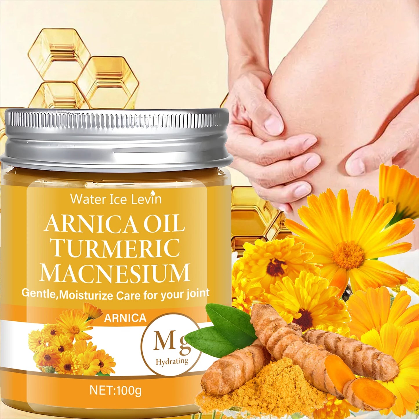 Creme Articular Árnica & Magnésio com Cúrcuma — Conforto Diário | AlivioPrime