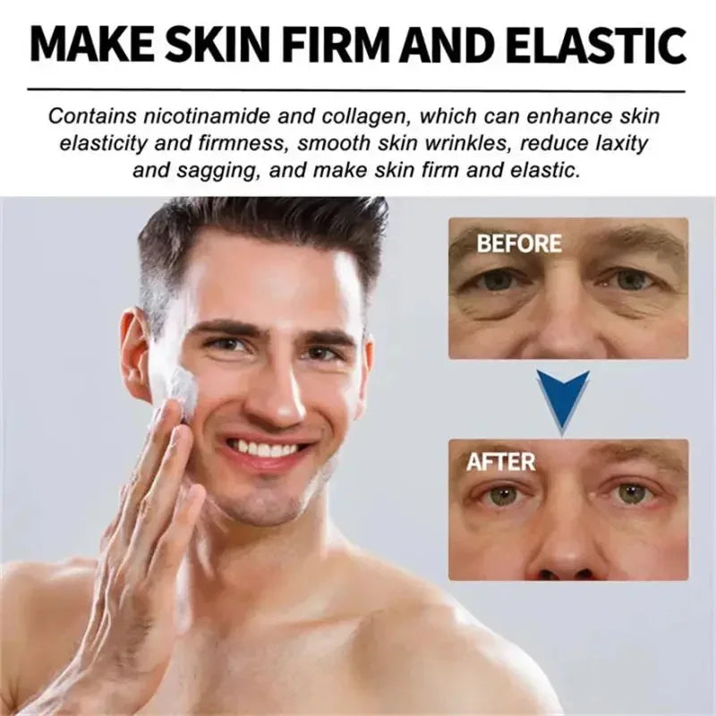 Creme de Retinol Anti-Rugas para Homem — Colágenio, Firmeza e Hidratação | AlivioPrime