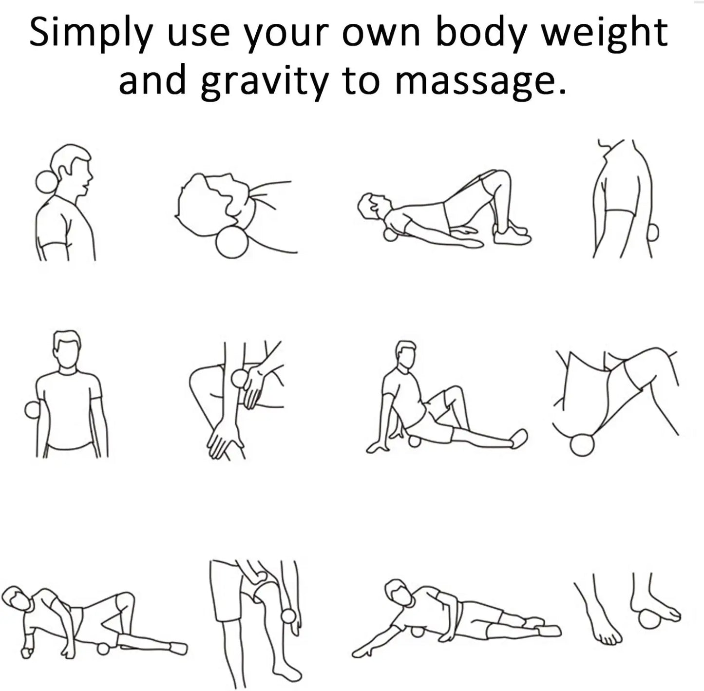 Bola de Massagem com Picos — Tecido Profundo, Trigger Points e Terapia Muscular | AlivioPrime