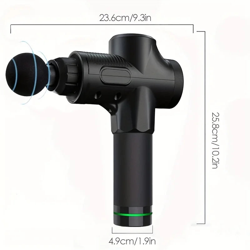 Pistola de Massagem Pro 30 Níveis — Alívio Muscular Profundo